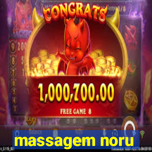 massagem noru